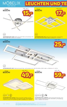 Seite 2 des Möbelix Prospekts Leuchten und Teppiche
