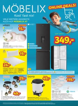 Seite 1 des Möbelix Prospekts Online Deals