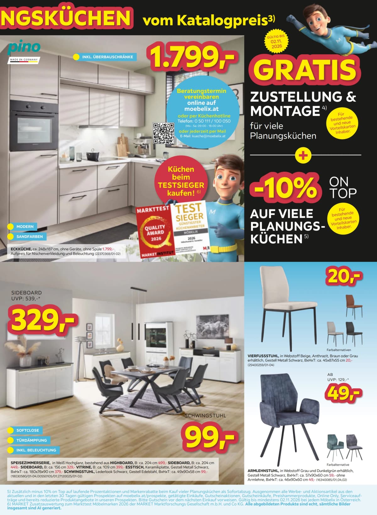 Seite 7 des Möbelix Flugblatts – Black November