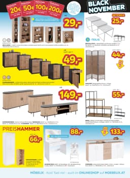 Seite 9 des Möbelix Prospekts Black November