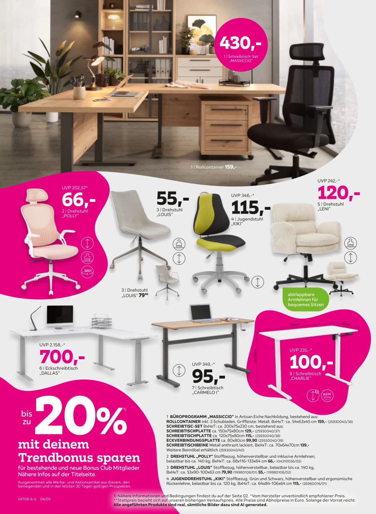 Seite 4 des Mömax Flugblatts – Aktuelle Angebote