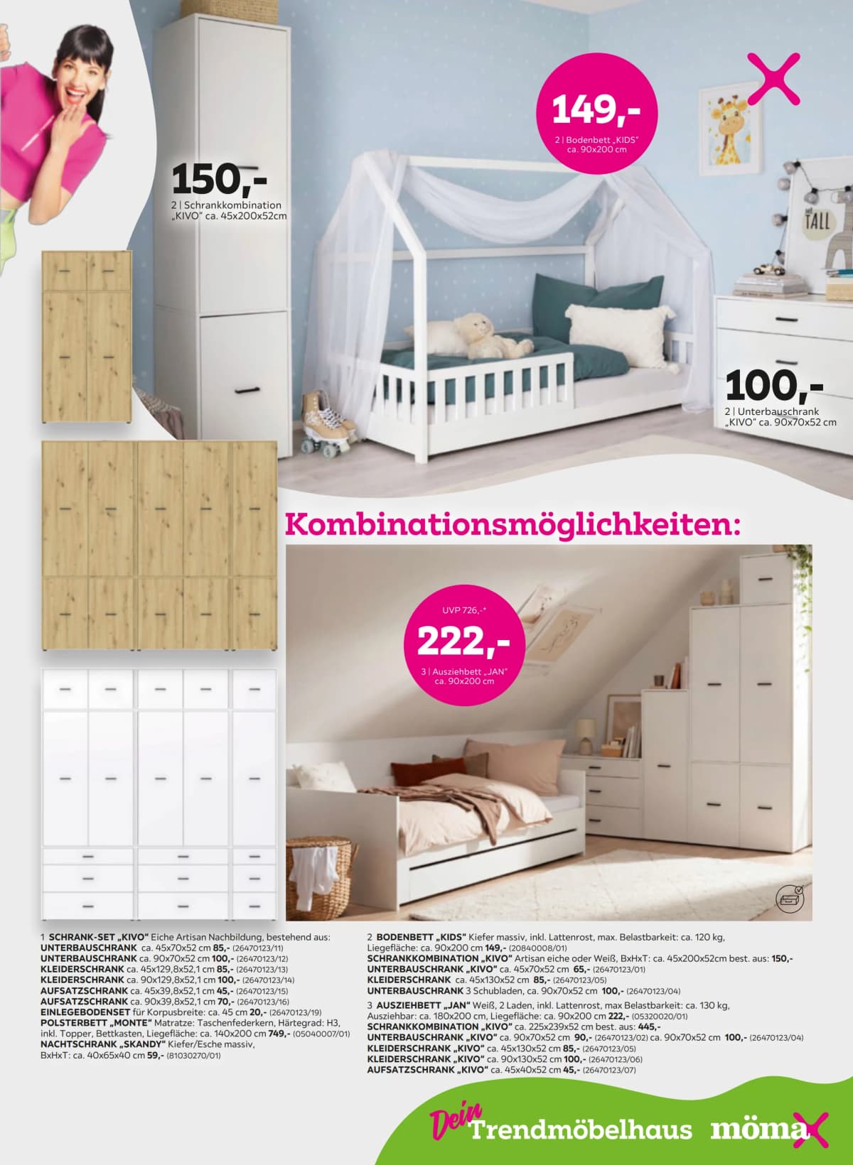 Seite 7 des Mömax Flugblatts – Aktuelle Angebote ab 23.08.2026.
