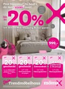 Titelblatt des Mömax Prospekts Bis zu 20%