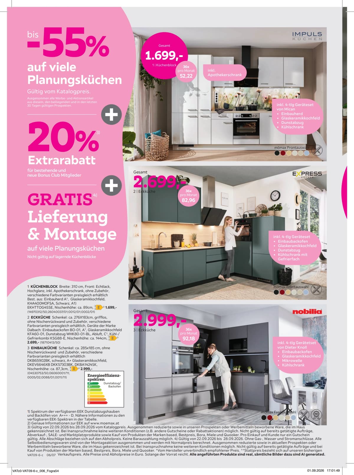 Seite 6 des Mömax Flugblatts – Bis zu 20%