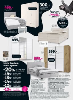 Seite 2 des Mömax Prospekts Bis zu -20%