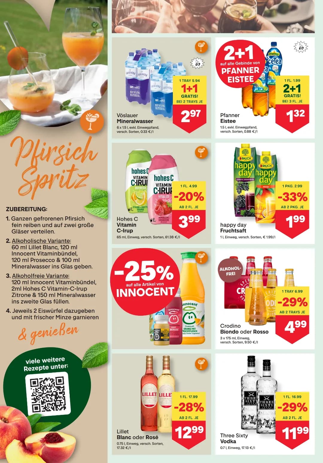 Seite 10 des MPREIS Flugblatts – Wochenangebote ab 31.07.2026