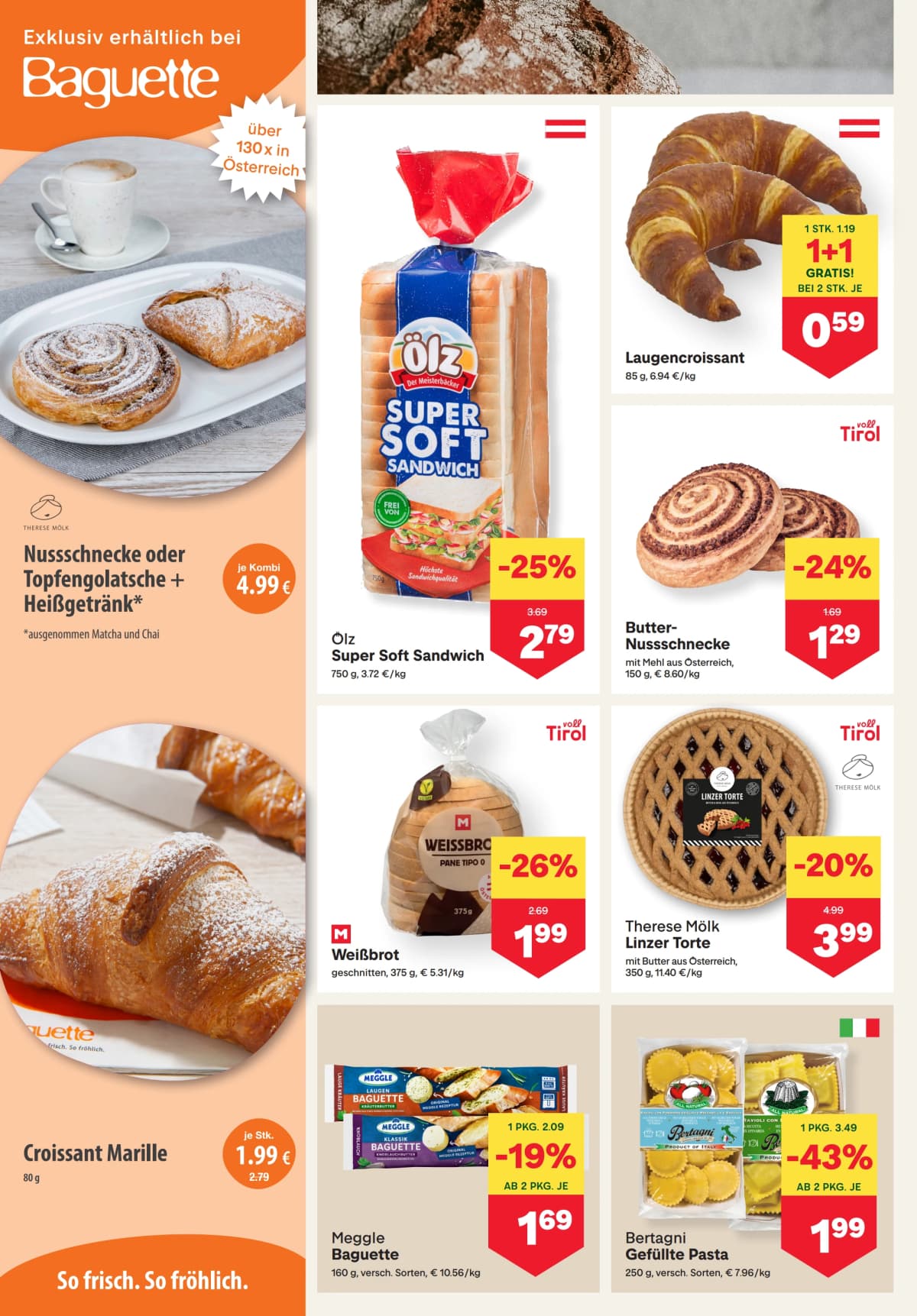 Seite 4 des MPREIS Flugblatts – Aktuelle Angebote