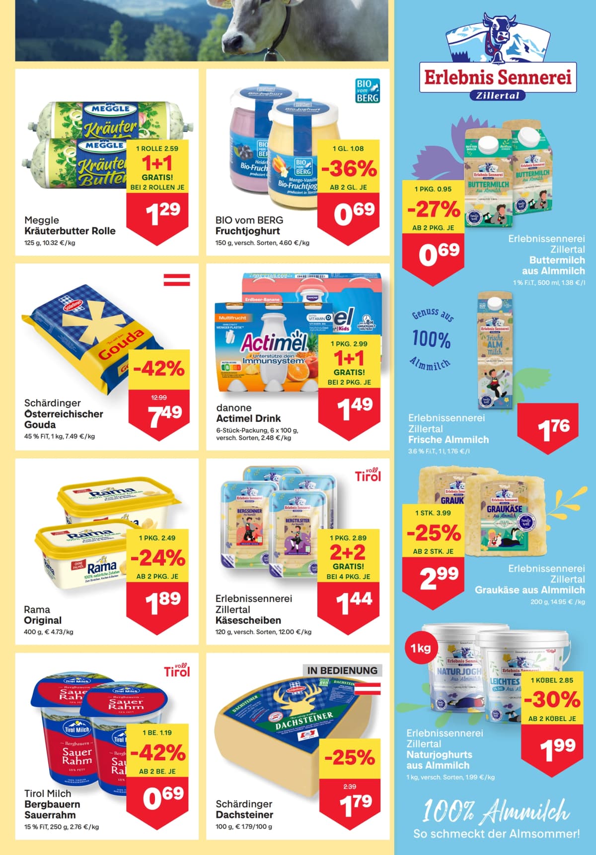 Seite 5 des MPREIS Flugblatts – Aktuelle Angebote ab 09.09.2026.