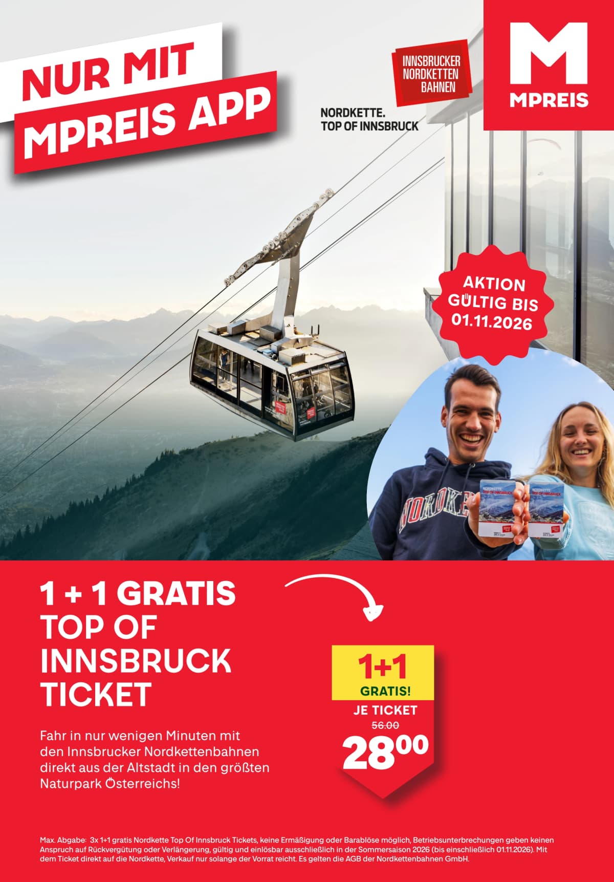 Seite 16 des MPREIS Flugblatts – Aktuelle Angebote ab 09.09.2026.