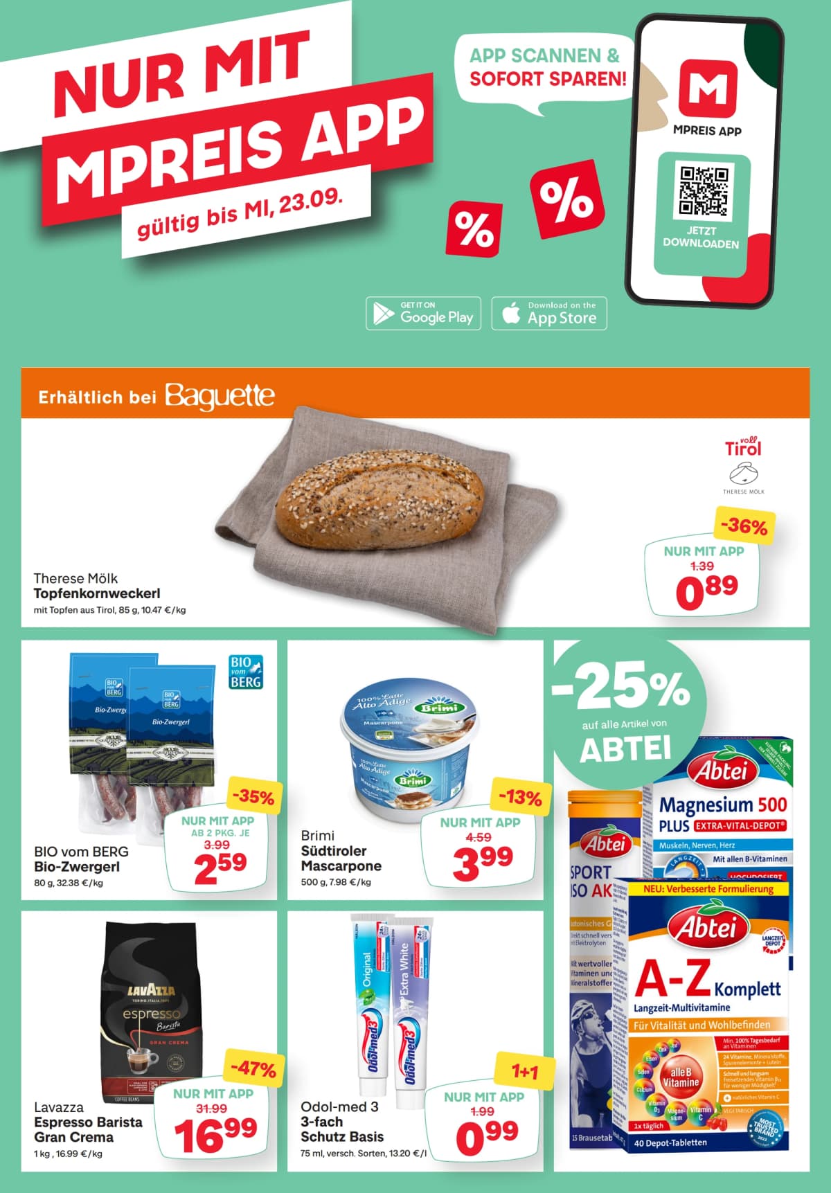 Seite 13 des MPREIS Flugblatts – Aktuelle Angebote ab 08.09.2026.