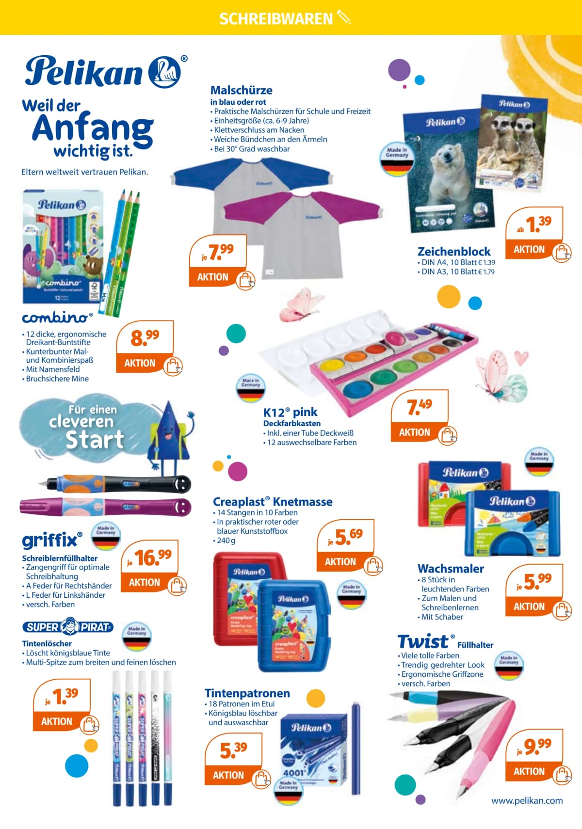 Seite 3 des Müller Flugblatts – Die Schule ruft ab 09.09.2026.