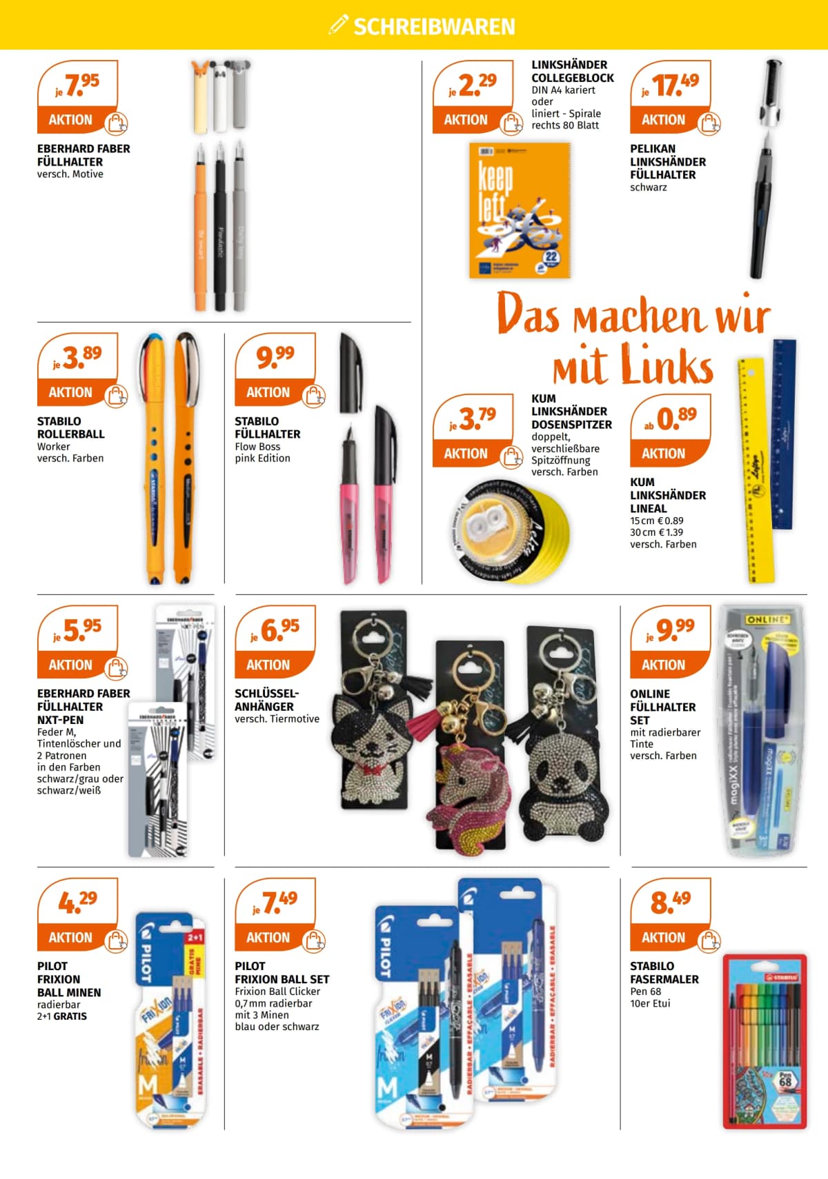 Seite 8 des Müller Flugblatts – Die Schule ruft ab 09.09.2026.