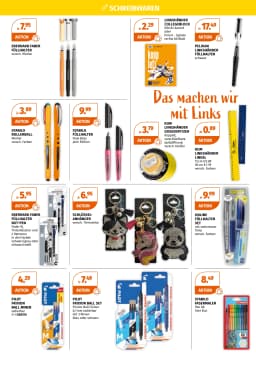 Seite 8 des Müller Prospekts Die Schule ruft