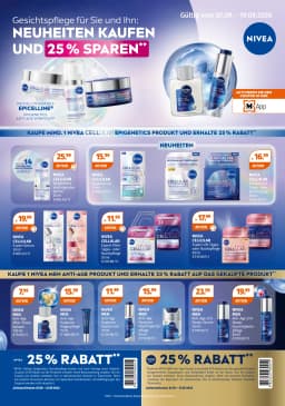 Seite 1 des Müller Prospekts Unsere NIVEA Must-haves!