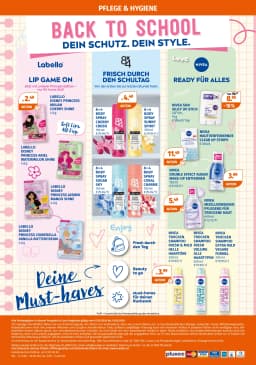 Seite 4 des Müller Prospekts Unsere NIVEA Must-haves!