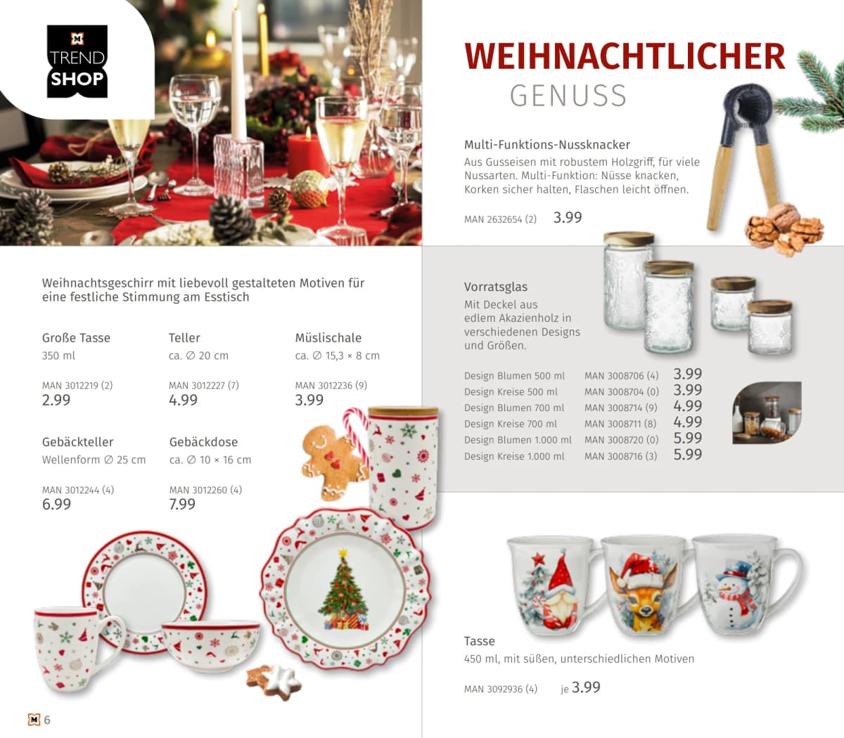 Seite 6 des Müller Flugblatts – Unsere Haushalts-Welt