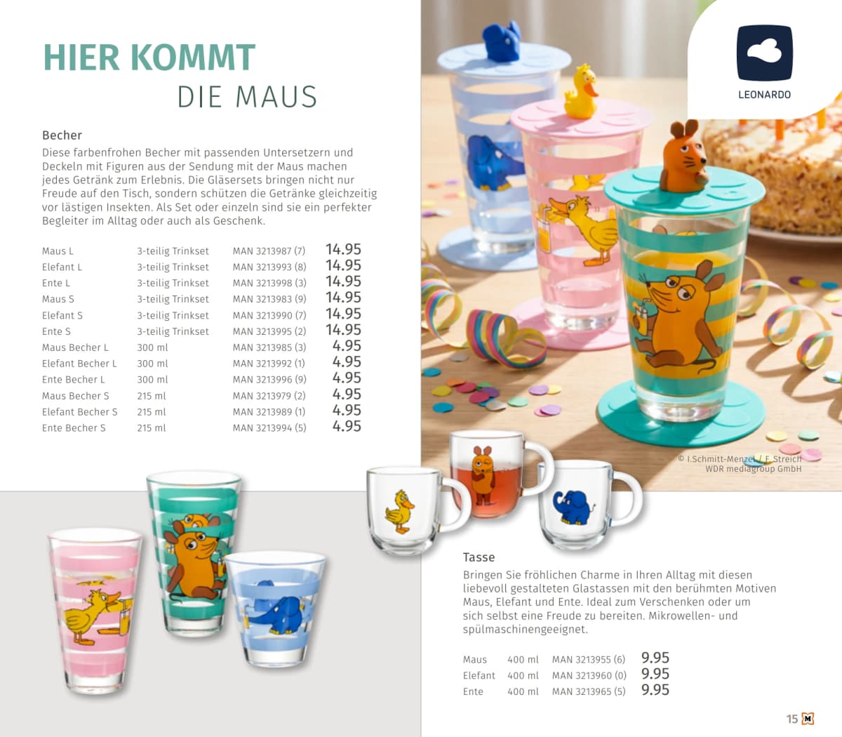 Seite 15 des Müller Flugblatts – Unsere Haushalts-Welt