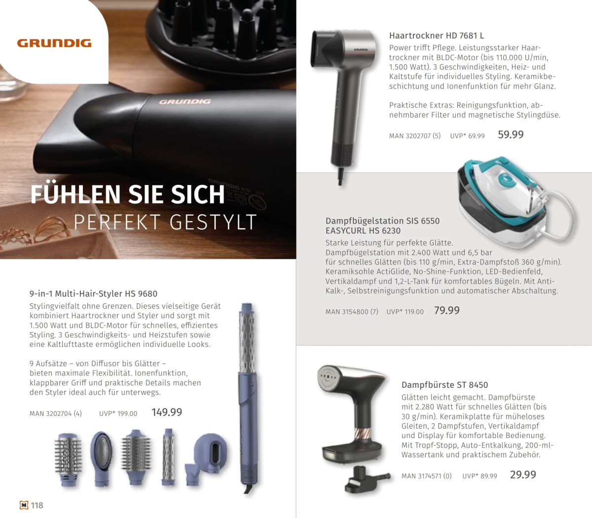 Seite 118 des Müller Flugblatts – Unsere Haushalts-Welt