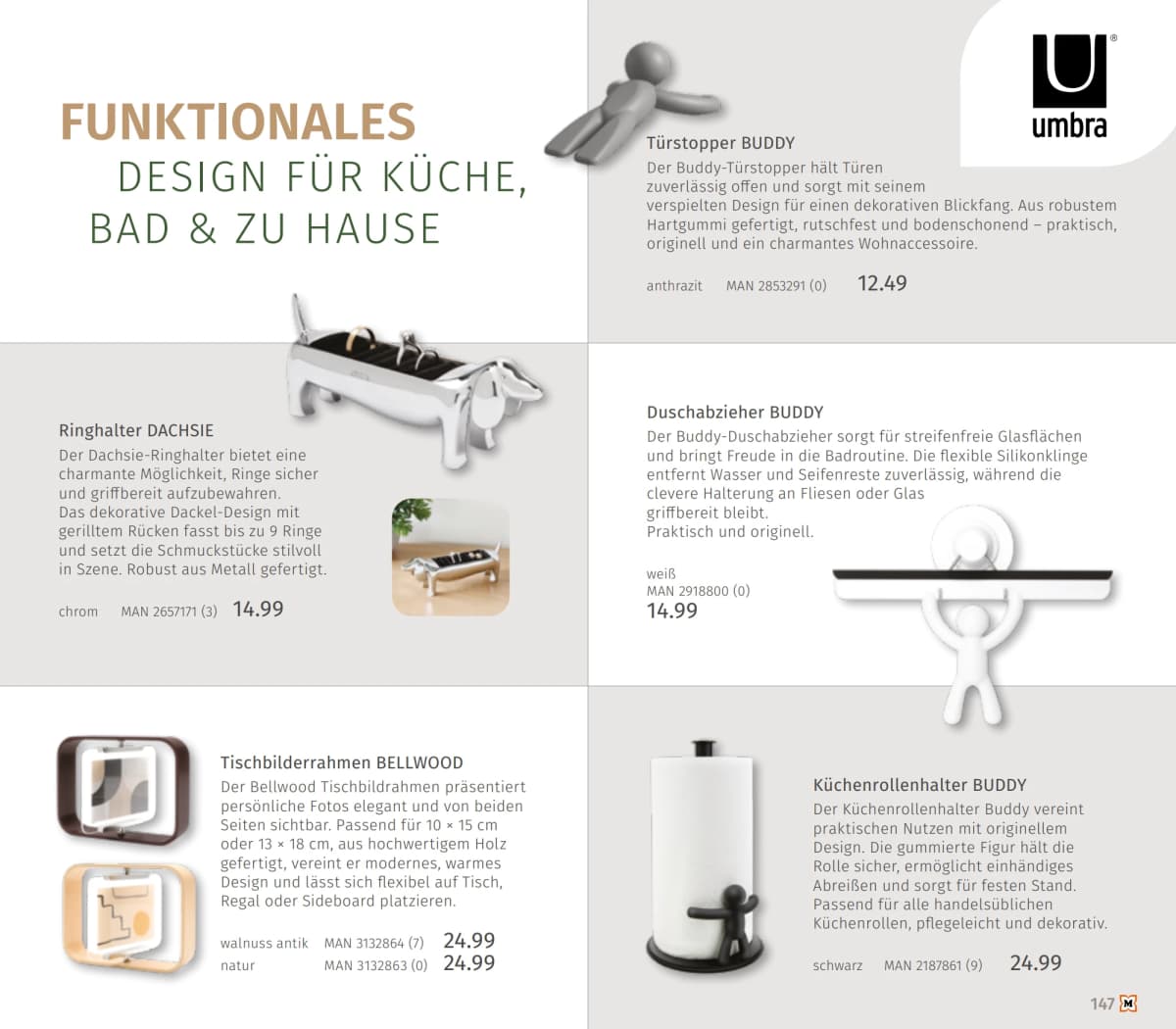 Seite 147 des Müller Flugblatts – Unsere Haushalts-Welt