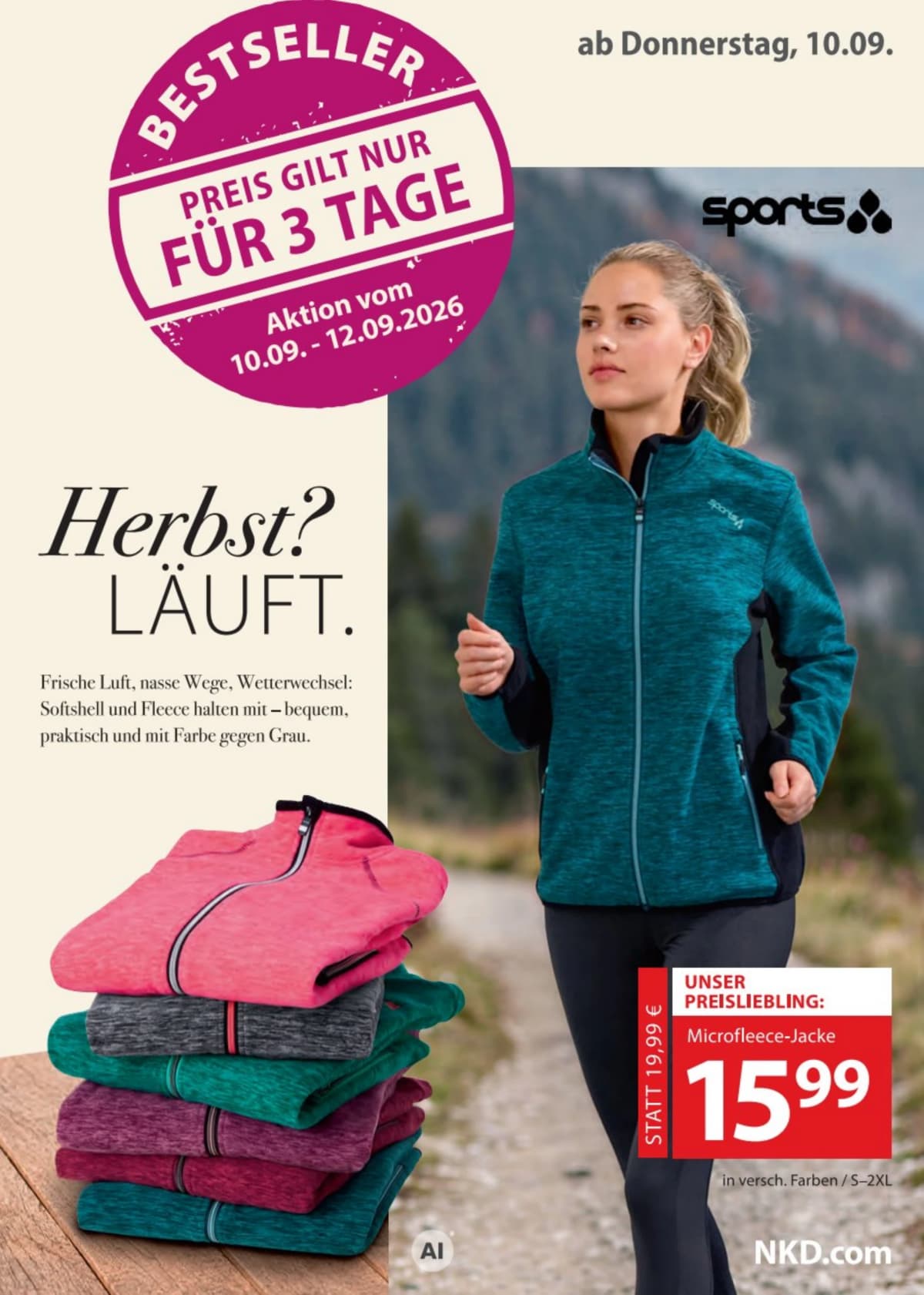 Seite 13 des NKD Flugblatts – My Style ab 09.09.2026.