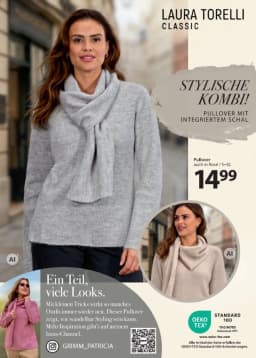 Seite 2 des NKD Prospekts Der Herbst kommt in Strick