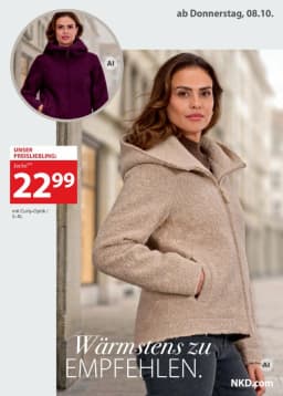 Seite 5 des NKD Prospekts Der Herbst kommt in Strick