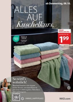 Seite 15 des NKD Prospekts Der Herbst kommt in Strick