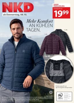 Seite 16 des NKD Prospekts Der Herbst kommt in Strick
