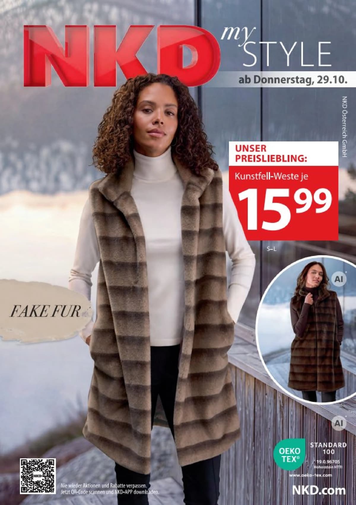 Titelblatt des NKD Prospekts My Style