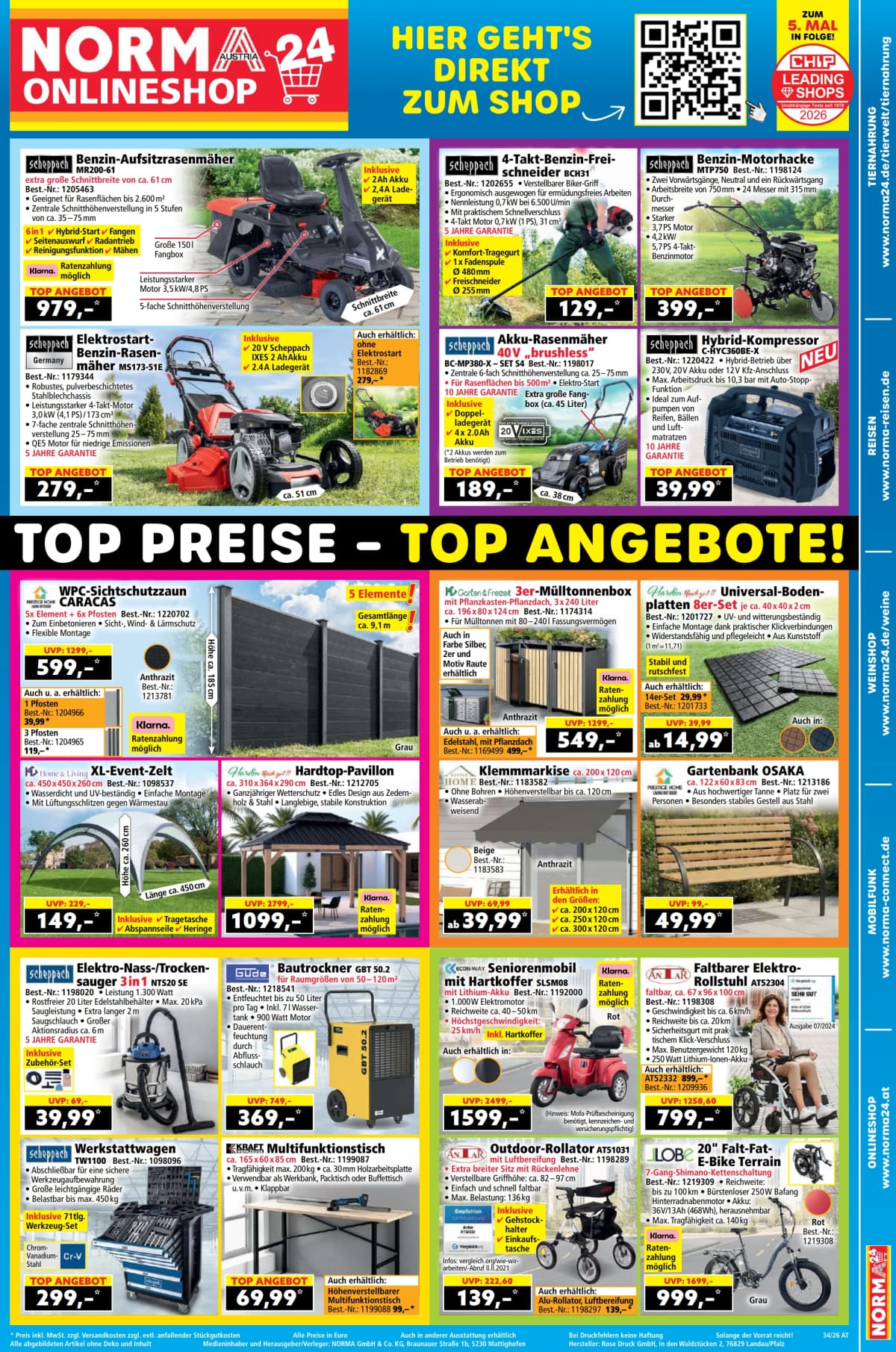 Seite 17 des Norma Flugblatts – Aktuelle Angebote ab 23.08.2026.