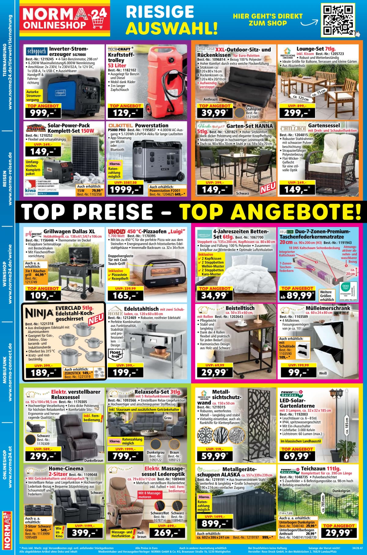 Seite 18 des Norma Flugblatts – Aktuelle Angebote ab 23.08.2026.