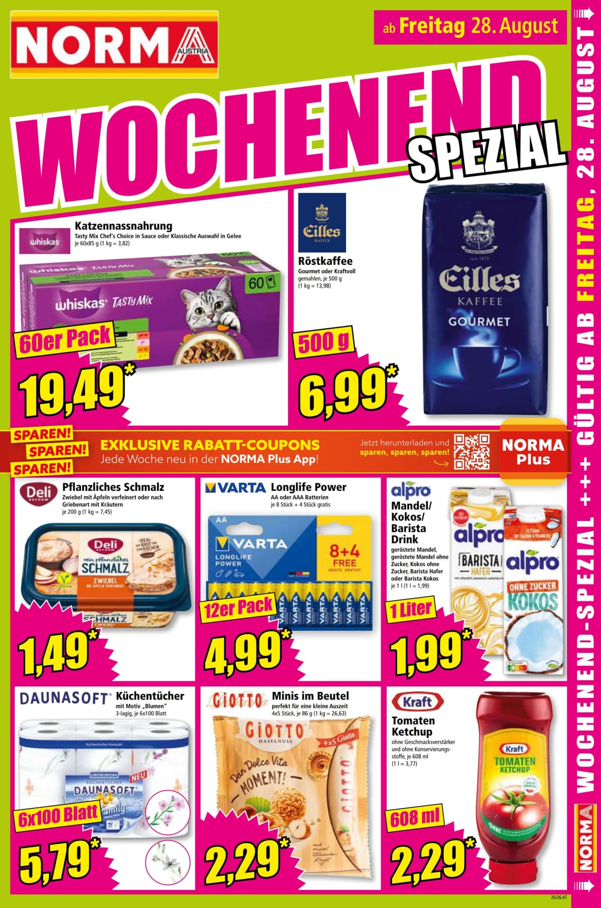 Seite 15 des Norma Flugblatts – Aktuelle Angebote ab 23.08.2026.