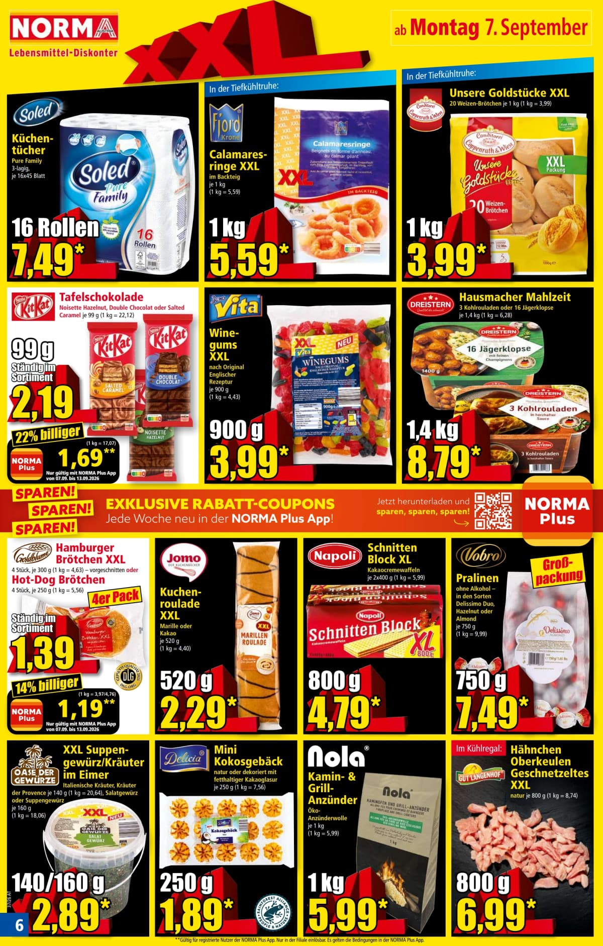 Seite 6 des Norma Flugblatts – Norma (KW37)