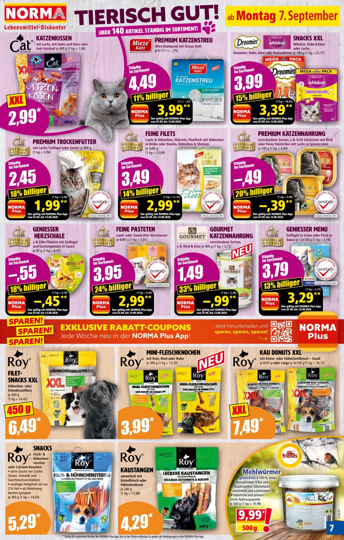 Seite 7 des Norma Flugblatts – Norma (KW37)