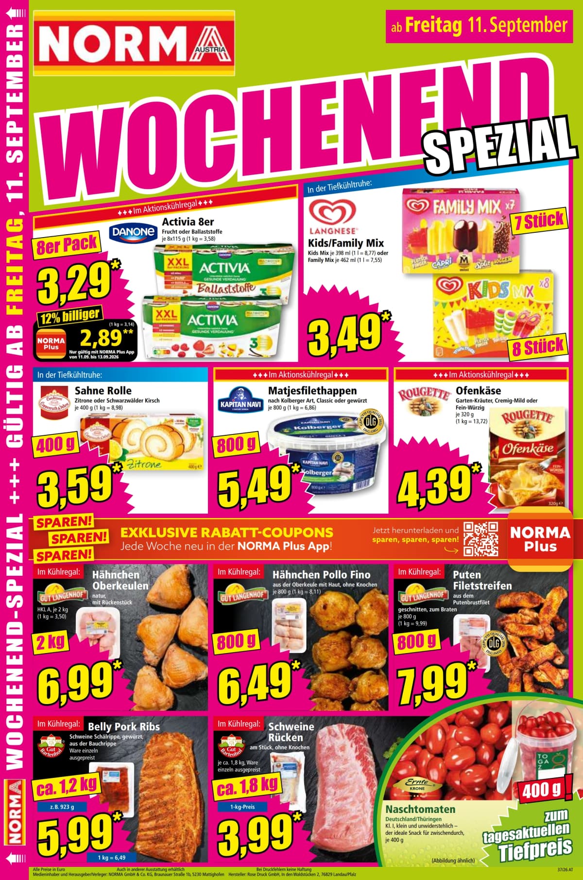 Seite 14 des Norma Flugblatts – Norma (KW37)