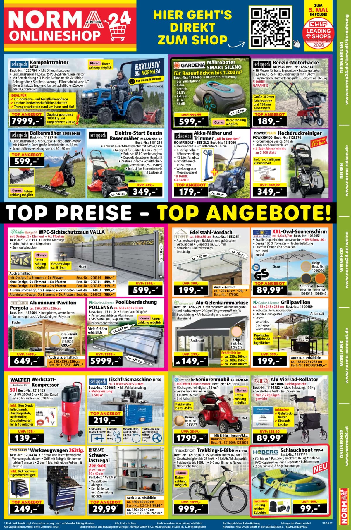 Seite 17 des Norma Flugblatts – Norma (KW37)