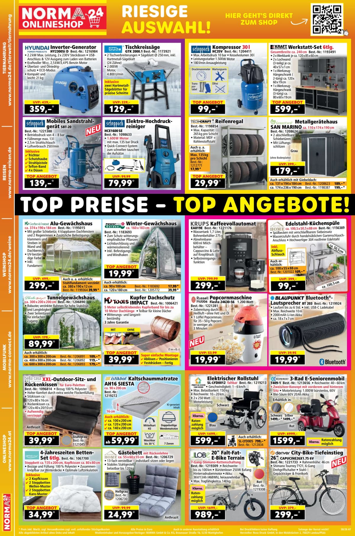 Seite 20 des Norma Flugblatts – Aktuelle Angebote ab 08.09.2026.