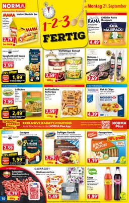 Seite 10 des Norma Prospekts Aktuelle Angebote