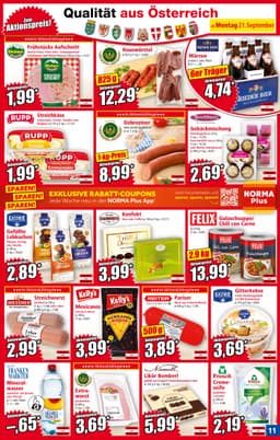 Seite 11 des Norma Prospekts Aktuelle Angebote