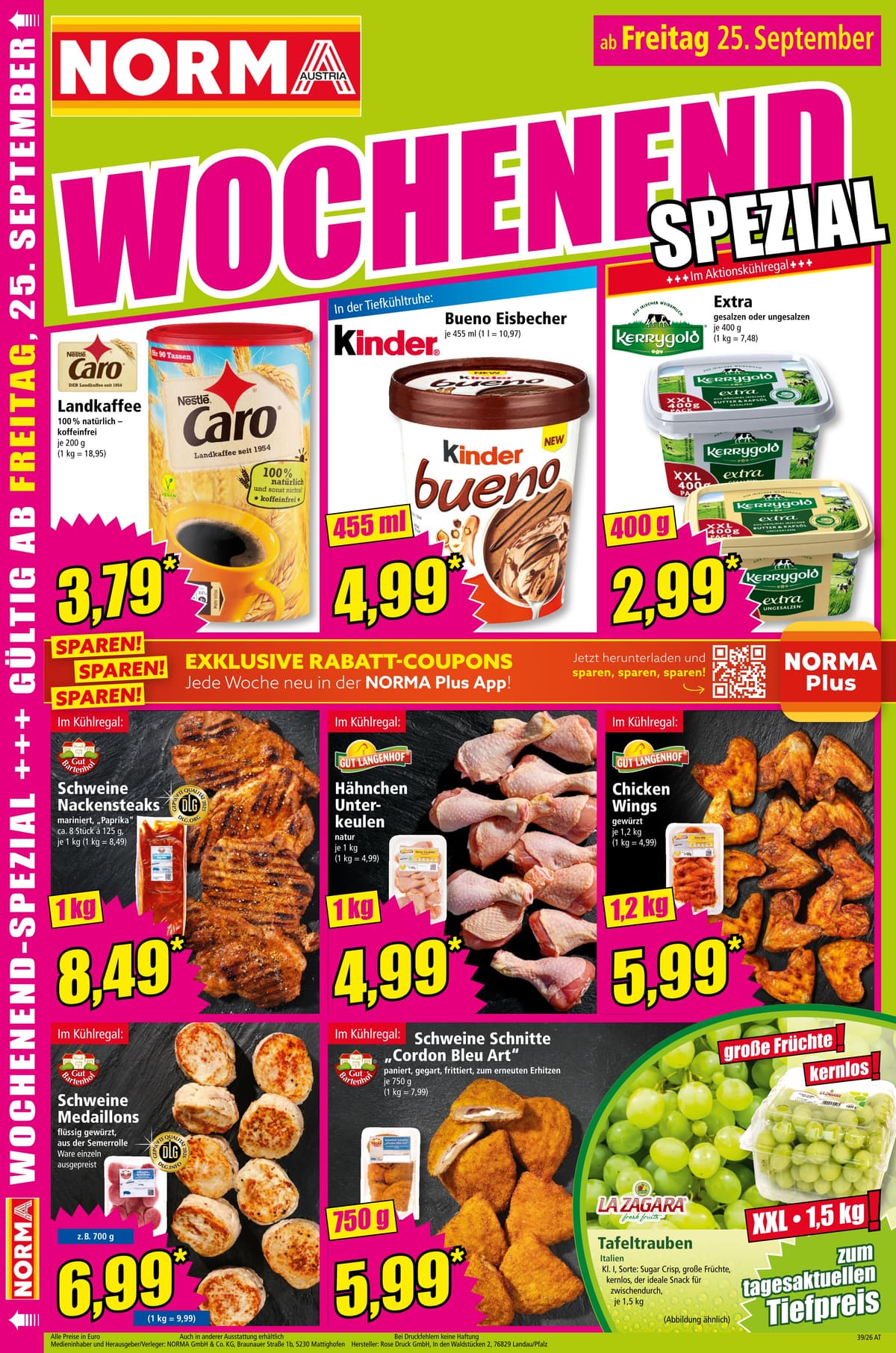 Seite 16 des Norma Flugblatts – Aktuelle Angebote