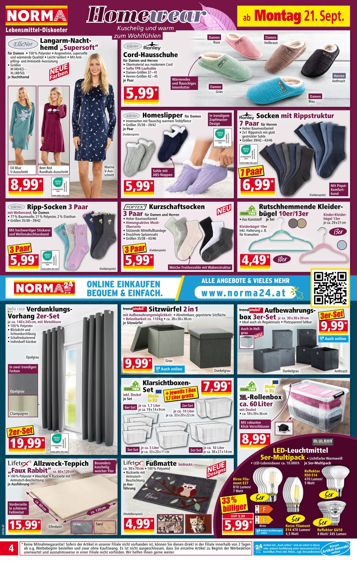 Seite 4 des Norma Flugblatts – Aktuelle Angebote