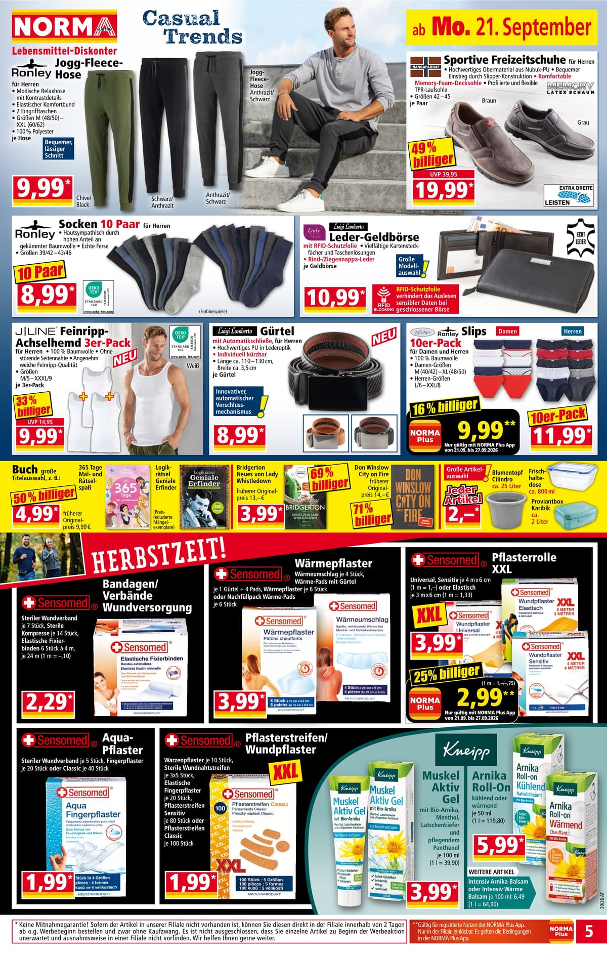 Seite 5 des Norma Flugblatts – Aktuelle Angebote