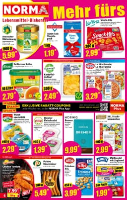 Seite 6 des Norma Prospekts Aktuelle Angebote