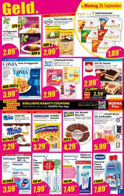 Seite 7 des Norma Prospekts Aktuelle Angebote