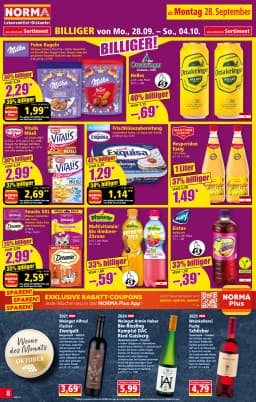 Seite 8 des Norma Prospekts Aktuelle Angebote
