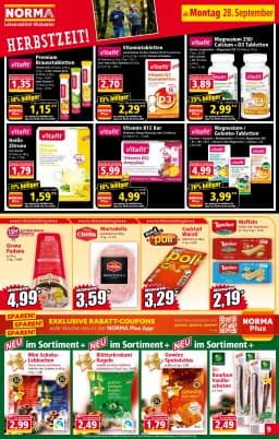 Seite 9 des Norma Prospekts Aktuelle Angebote