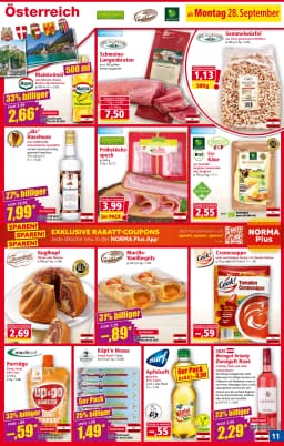 Seite 11 des Norma Prospekts Aktuelle Angebote