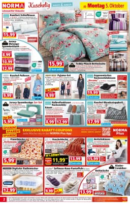 Seite 2 des Norma Prospekts Aktuelle Angebote