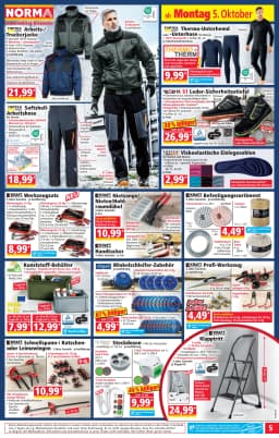 Seite 5 des Norma Prospekts Aktuelle Angebote