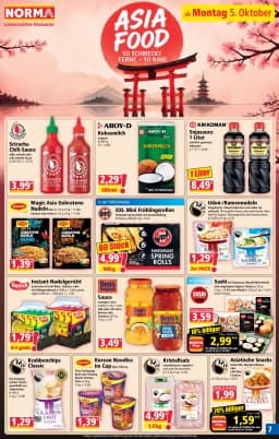 Seite 7 des Norma Prospekts Aktuelle Angebote
